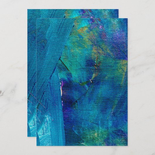 Carte postale Invitation 5" x 7" (Devant / Derrière)