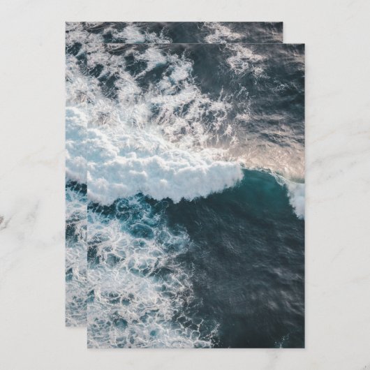 Carte postale Invitation 5" x 7" (Devant / Derrière)