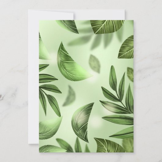 Carte postale Invitation 5" x 7" (Devant)