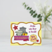 Carte Postale Invitation à ébullition de l'écrevisse (Debout devant)