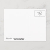 Carte Postale Invitation à la fête de Noël (Dos)