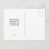 Carte Postale Invitation à la grande soirée d'ouverture (Dos)