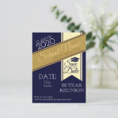 Carte postale Invitation à la réunion scolaire (Debout devant)