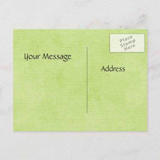 Carte Postale Invitation à l'anniversaire du singe Hammock (Dos)