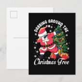 Carte Postale Invitation à Noël (Devant / Derrière)