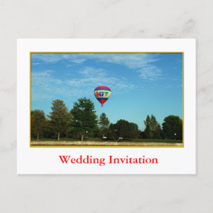 Carte Postale Invitation à un événement, bord de rivière