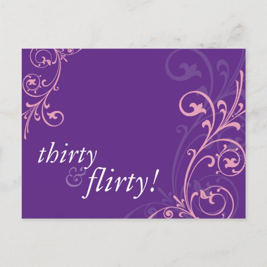Carte Postale INVITATION À UNE FÊTE D'ANNIVERSAIRE :: fabuleux 2 (Devant)