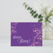 Carte Postale INVITATION À UNE FÊTE D'ANNIVERSAIRE :: fabuleux 2 (Debout devant)