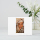 Carte postale Invitation Anniversaire de Cathy (Debout devant)