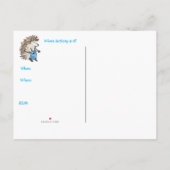 Carte postale Invitation anniversaire pour enfants (Dos)