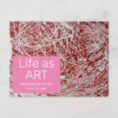 Carte postale Invitation Art Show (Devant)