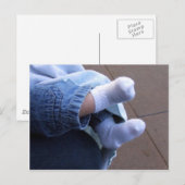 Carte Postale Invitation baby shower (Devant / Derrière)