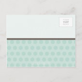 Carte Postale INVITATION baby shower :: chouette surprise 3 (Dos)