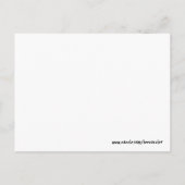 Carte Postale invitation bbq (Dos)