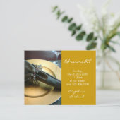Carte Postale Invitation Brunch (Debout devant)