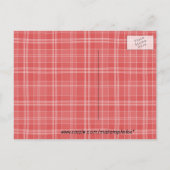 Carte postale Invitation Chat - personnaliser à to (Dos)