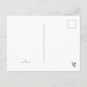 Carte Postale Invitation cocktail rétro et moderne (Dos)