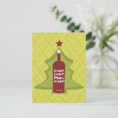 Carte Postale Invitation Cocktail Retro Holiday (Debout devant)