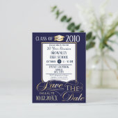 Carte postale Invitation Conception de réunion sco (Debout devant)