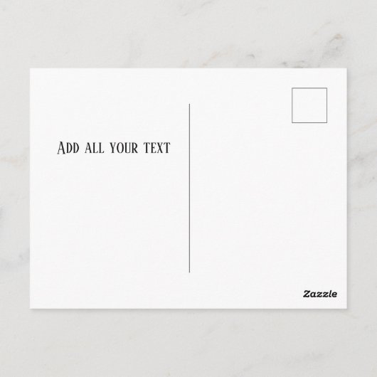 Carte postale Invitation Conception de réunion sco (Dos)