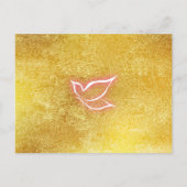 Carte Postale Invitation d'anniversaire de princesse - Nom perso (Dos)