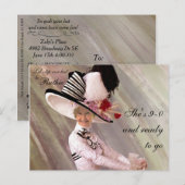 Carte Postale Invitation de 90e anniversaire (Devant / Derrière)