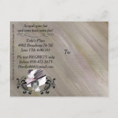 Carte Postale Invitation de 90e anniversaire (Dos)