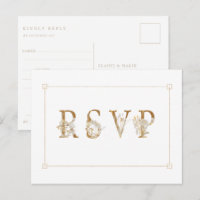 Invitation de demande de chanson de RSVP de mariag