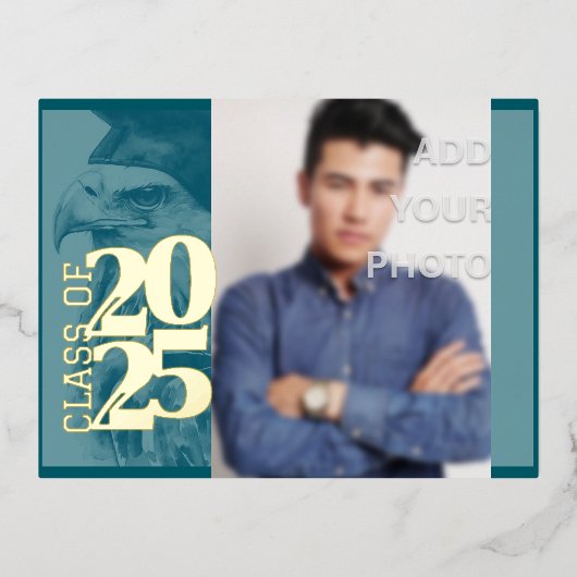 Carte postale Invitation de diplôme spécial (Recto)