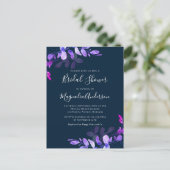 Carte postale Invitation de douche nuptiale Eucaly (Debout devant)