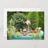 Carte postale Invitation de fête (Devant / Derrière)