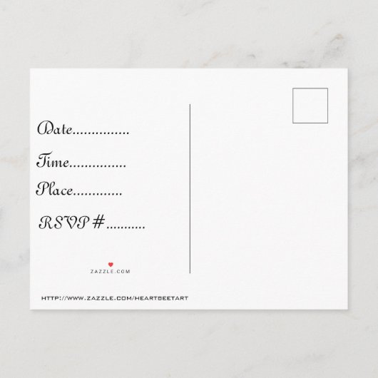 Carte postale Invitation de fête de Diwali (Dos)