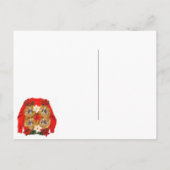 Carte Postale Invitation de fête de Noël moche (Dos)