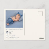 Carte postale Invitation de fête Sip & Voir (Dos)