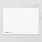 Carte Postale Invitation de Garden Party (Dos)