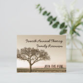 Carte postale Invitation de haut pays pour la réun (Debout devant)