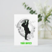 Carte Postale Invitation de la fête de Bboy (Debout devant)