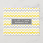 Carte postale Invitation de la fête de graduation  (Devant)