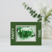 Carte postale Invitation de la fête de la Saint-Pa (Debout devant)