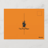 Carte postale Invitation de la nuit de cinéma Éffr (Dos)