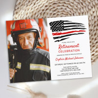 Carte postale Invitation de la partie de retraite