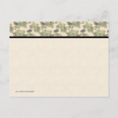 Carte Postale Invitation de la partie Ivy (Dos)