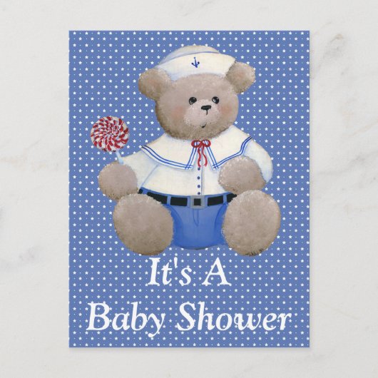 Carte postale Invitation de l'ours (Devant)