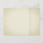 Carte Postale Invitation de mariage à texture de capteur de rêve (Dos)