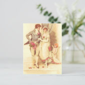 Carte Postale Invitation de mariage économique (Debout devant)