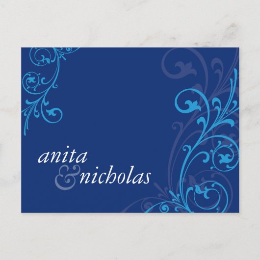 Carte Postale INVITATION DE MARIAGE :: fabuleux 5 (Devant)