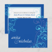 Carte Postale INVITATION DE MARIAGE :: fabuleux 6 (Devant / Derrière)