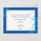 Carte Postale INVITATION DE MARIAGE :: fabuleux 6 (Dos)