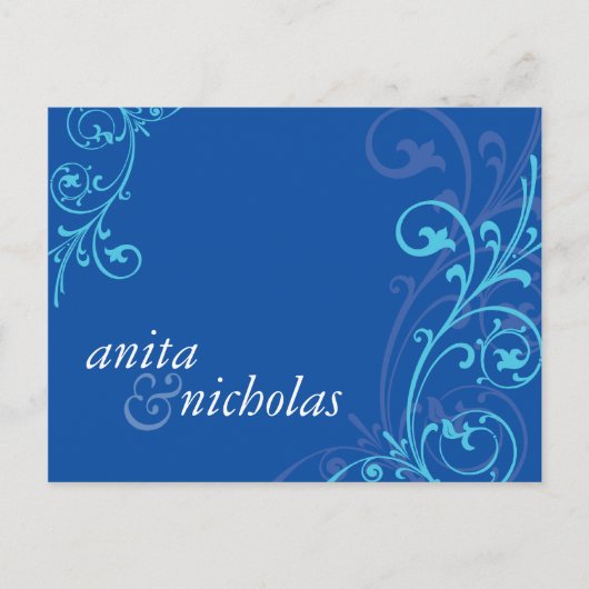 Carte Postale INVITATION DE MARIAGE :: fabuleux 6 (Devant)