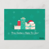 Carte postale Invitation de Noël (Dos)